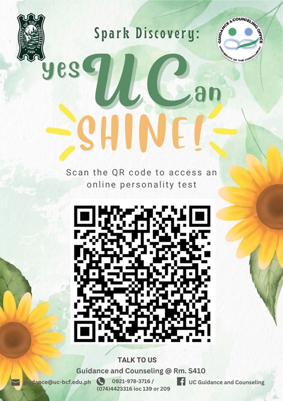 Spark Discover: yesUCan Shine! GCO Empowers Students Through Online Personality Testing