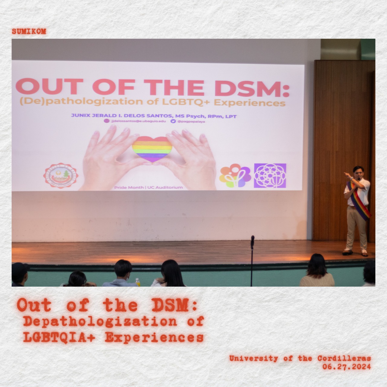 GCO promotes inclusivity and celebrates diversity with SUMIKOM: LGBTQIA+-Centered Student Organization