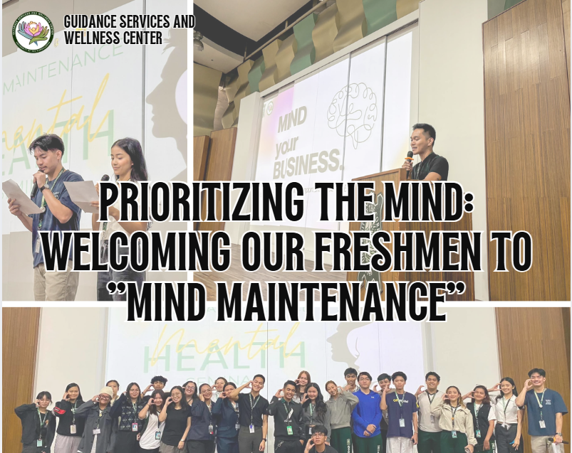 Prioritizing the Mind: Welcoming Our Freshmen to “Mind Maintenance”
